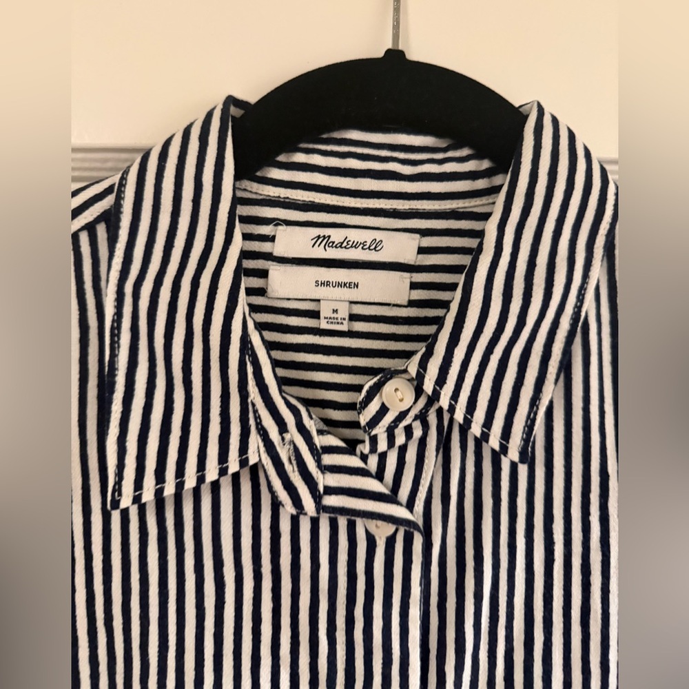 Madewell Striped Button Down - Picture 6 of 6